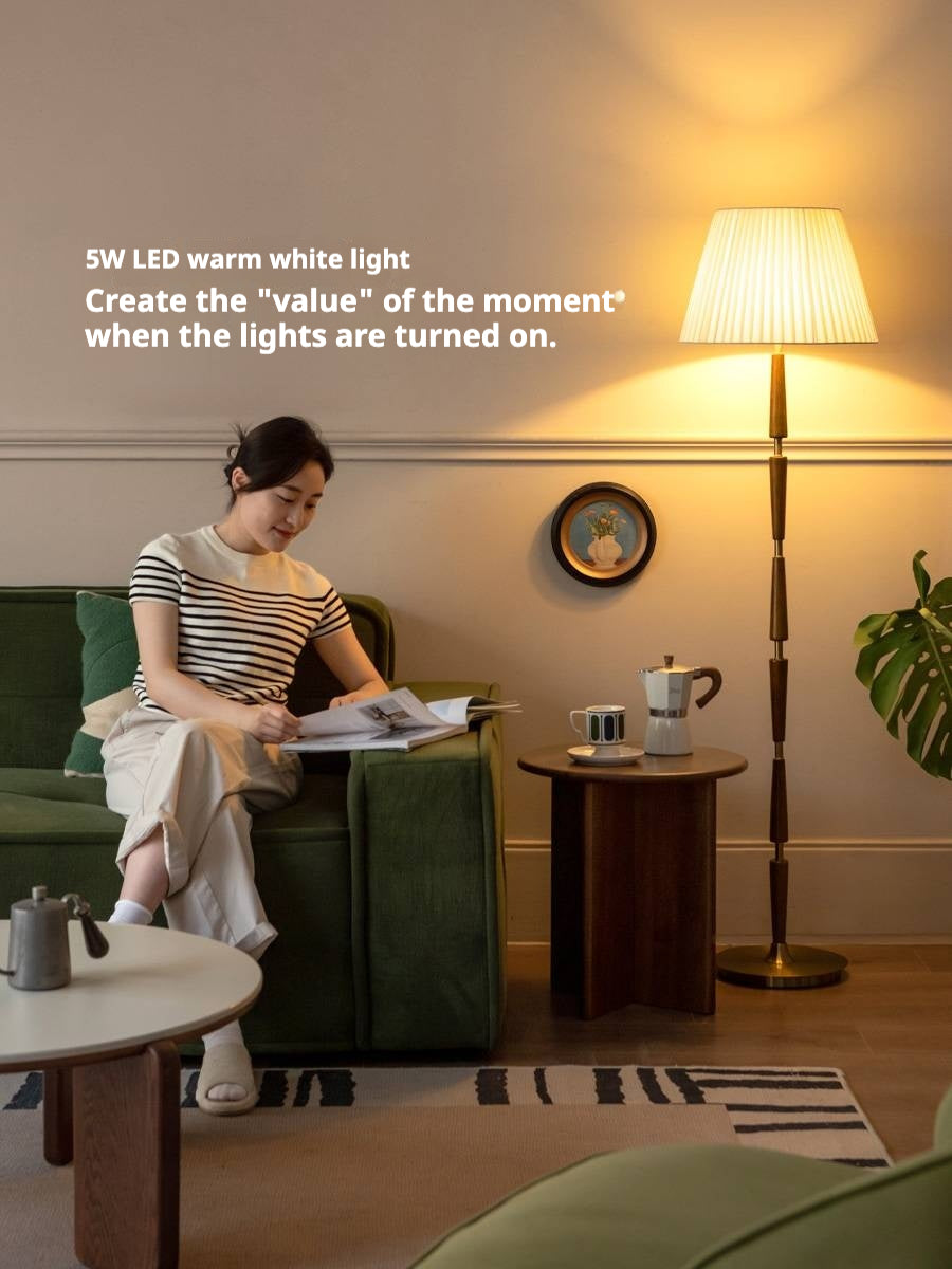 Ash Solid Wood Japanese Style Luxury Lamp