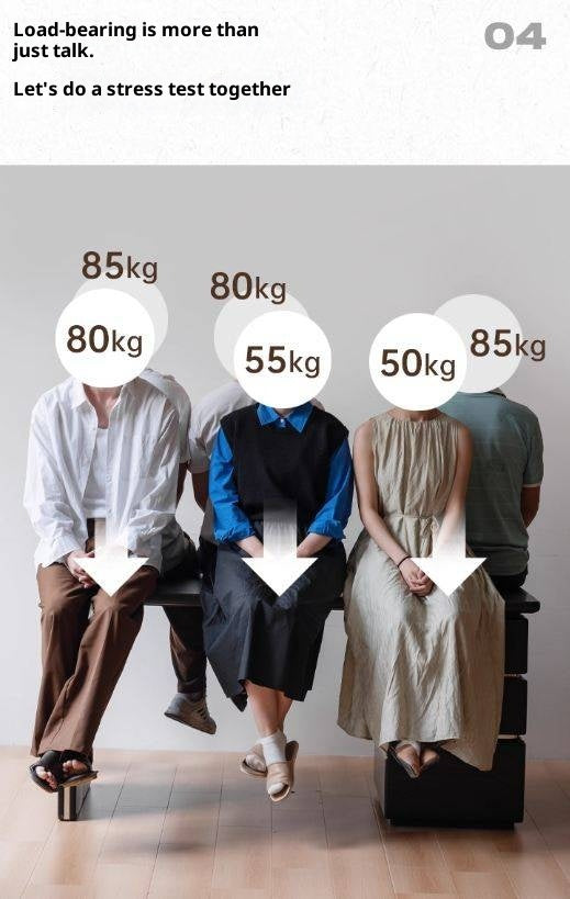 Oak Solid Wood Bauhaus Style Computer Desk