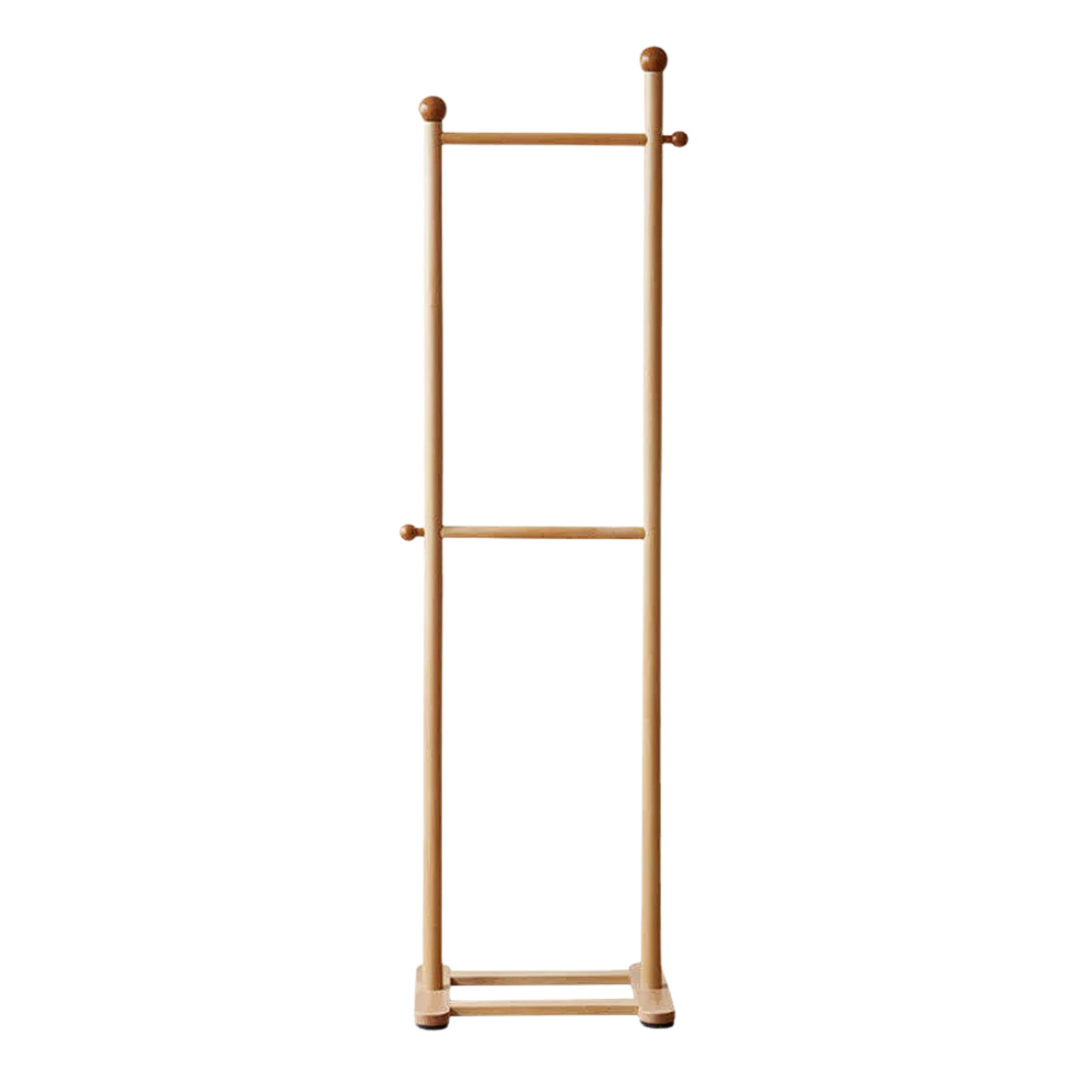Beech, Rubberwood Solid Wood Kids Bedroom Hanger