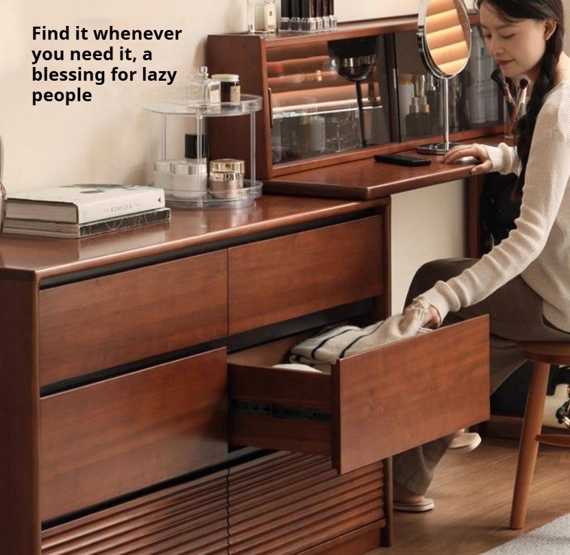 Tulipwood Solid Wood Vanity Table.