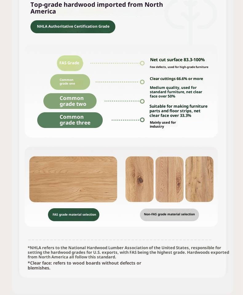 Oak Solid Wood Modern Side Cabinet.