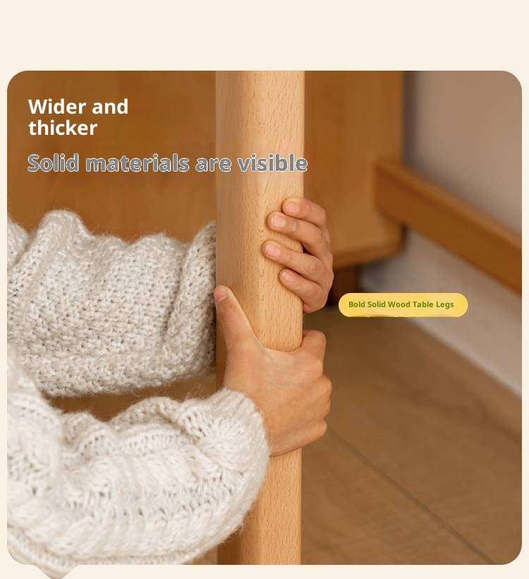 Beech Solid Wood Children s Learning Desk