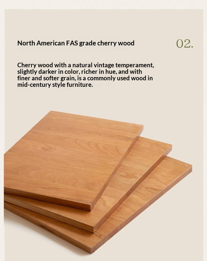 Cherry Wood, Black Walnut Solid Wood Box Bed