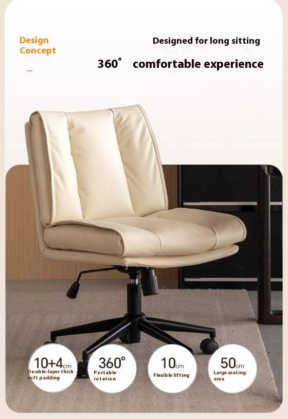 Organic Leather Computer Chair