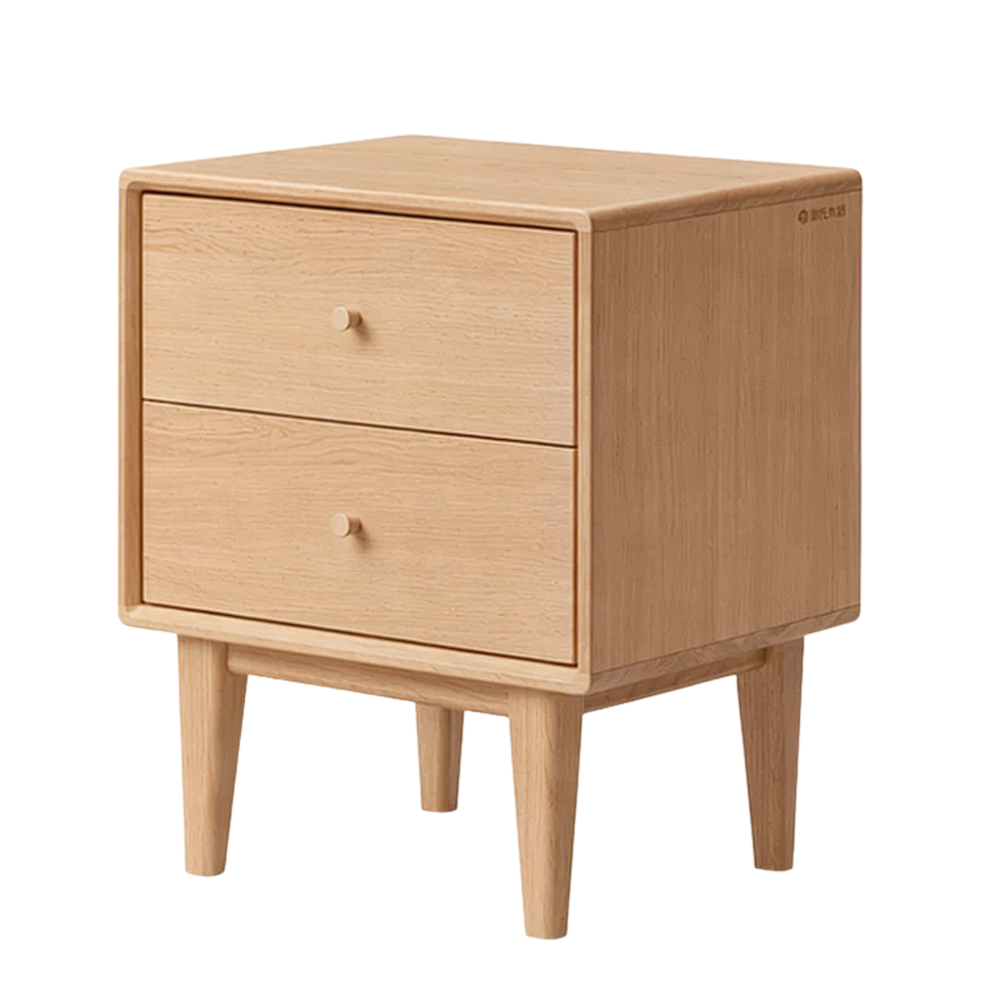 Beech, Oak, Rubberwood, Ash solid wood Nightstand