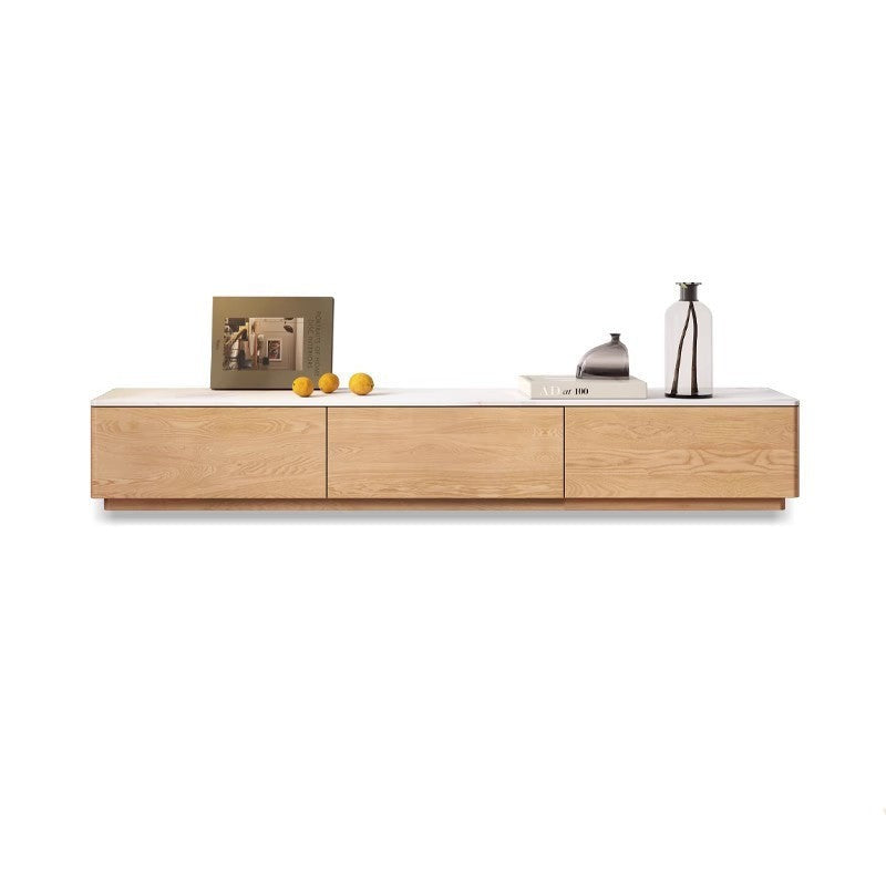 Ash,Oak Solid wood Rock floor TV cabinet Scandinavian "