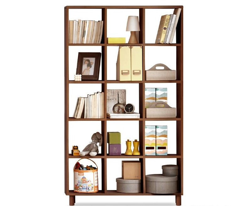 Beech, Oak Solid Wood Bookshelf Bookcase Free Combination