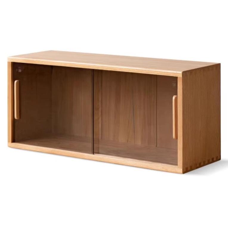 Oak Solid Wood Wall Hanging System, Storage Rack Combination