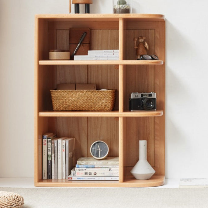 European Beech Solid Wood Corner Modern Side Cabinet