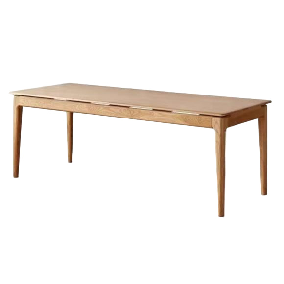 Ash Solid Wood Large Nordic Office Desk