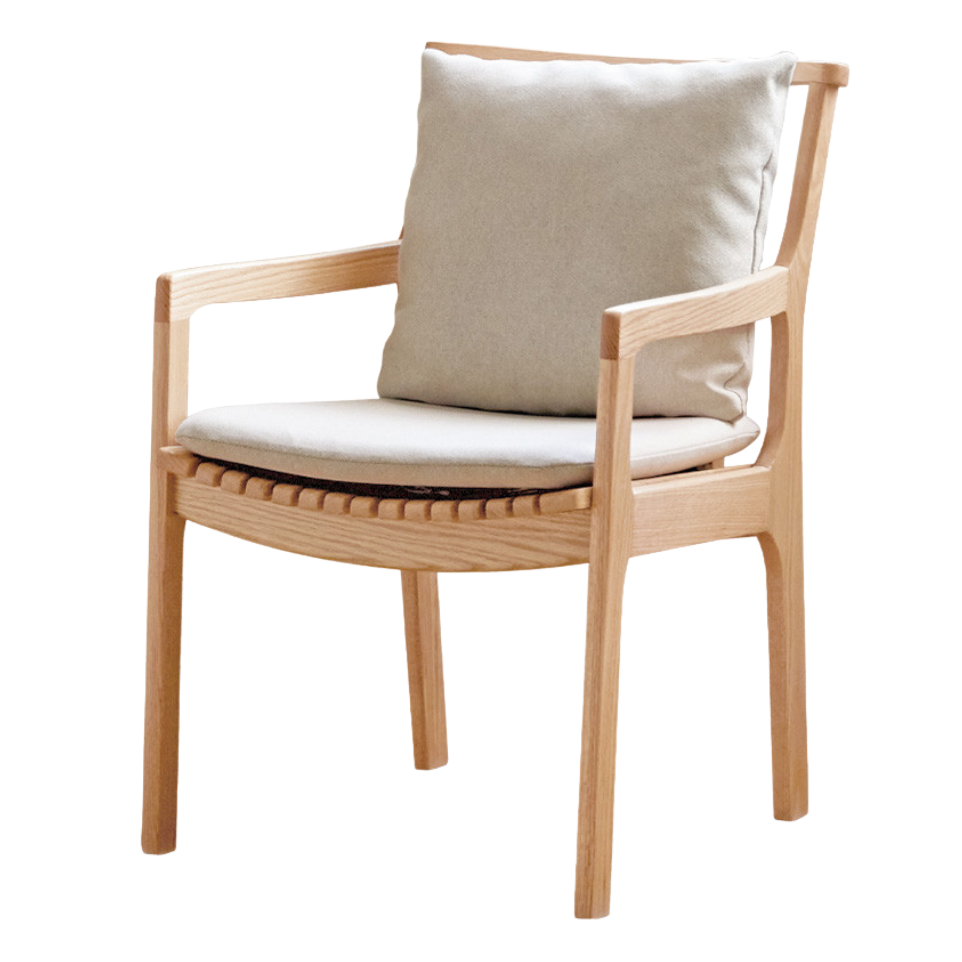 Cherry, Ash, Oak, Beech Solid Wood Book Chair Comfortable Soft Back Chair