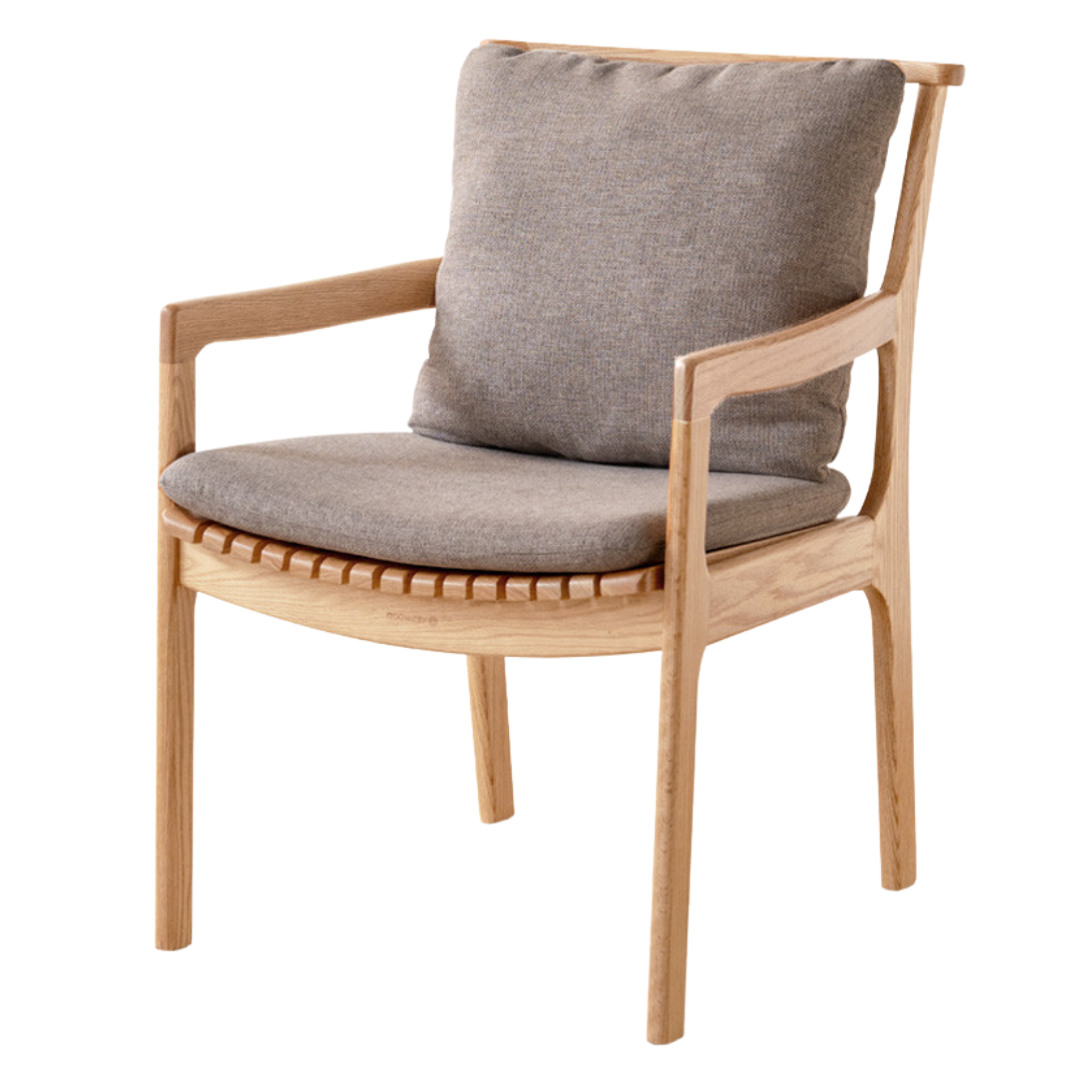 Cherry, Ash, Oak, Beech Solid Wood Book Chair Comfortable Soft Back Chair