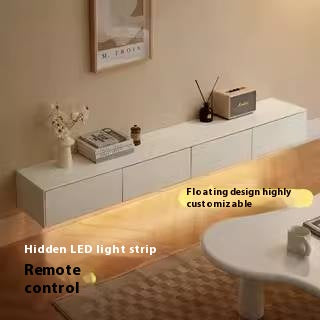 Solid Rubberwood Scandinavian TV Stand