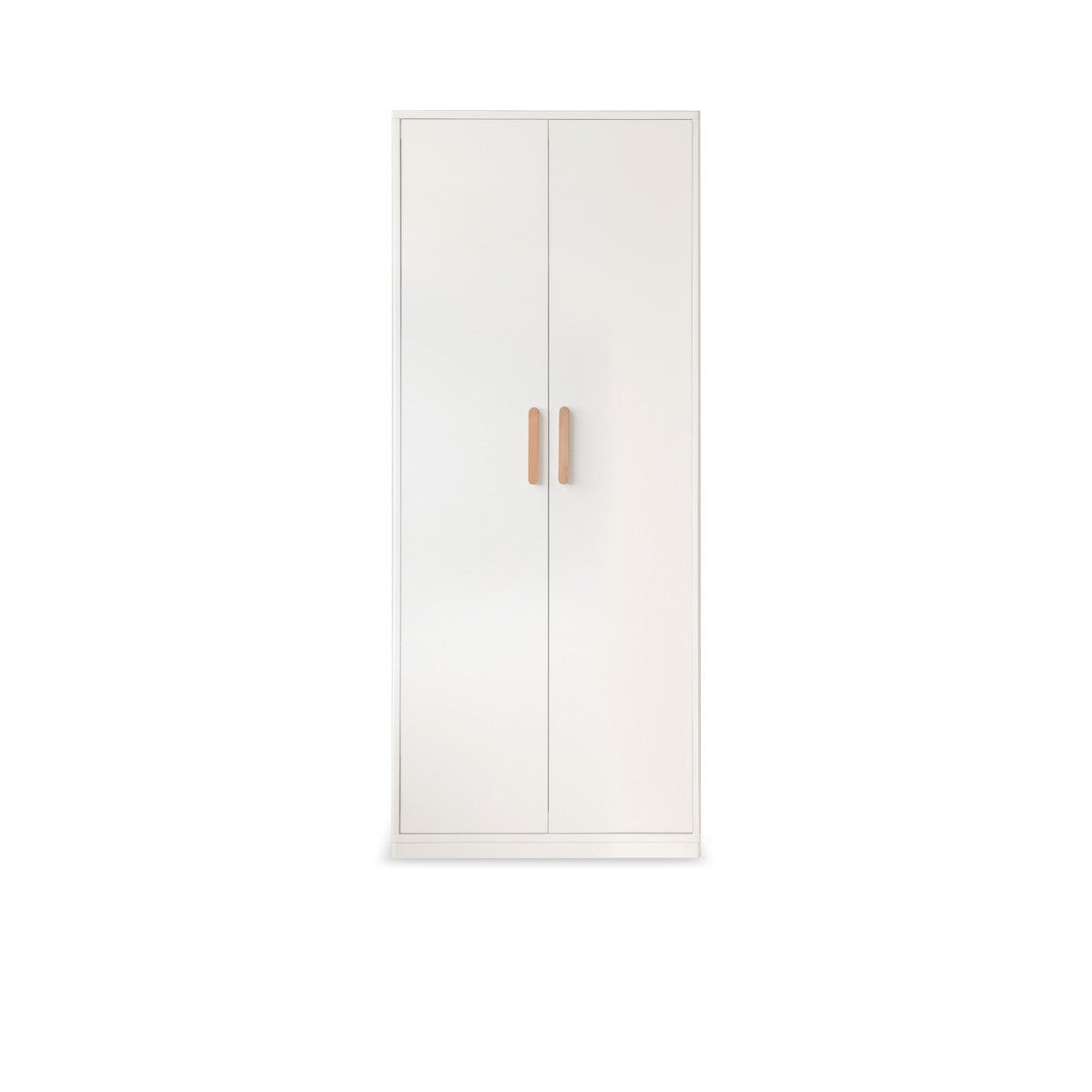 Pine Solid Wood Wardrobe Cream Style.