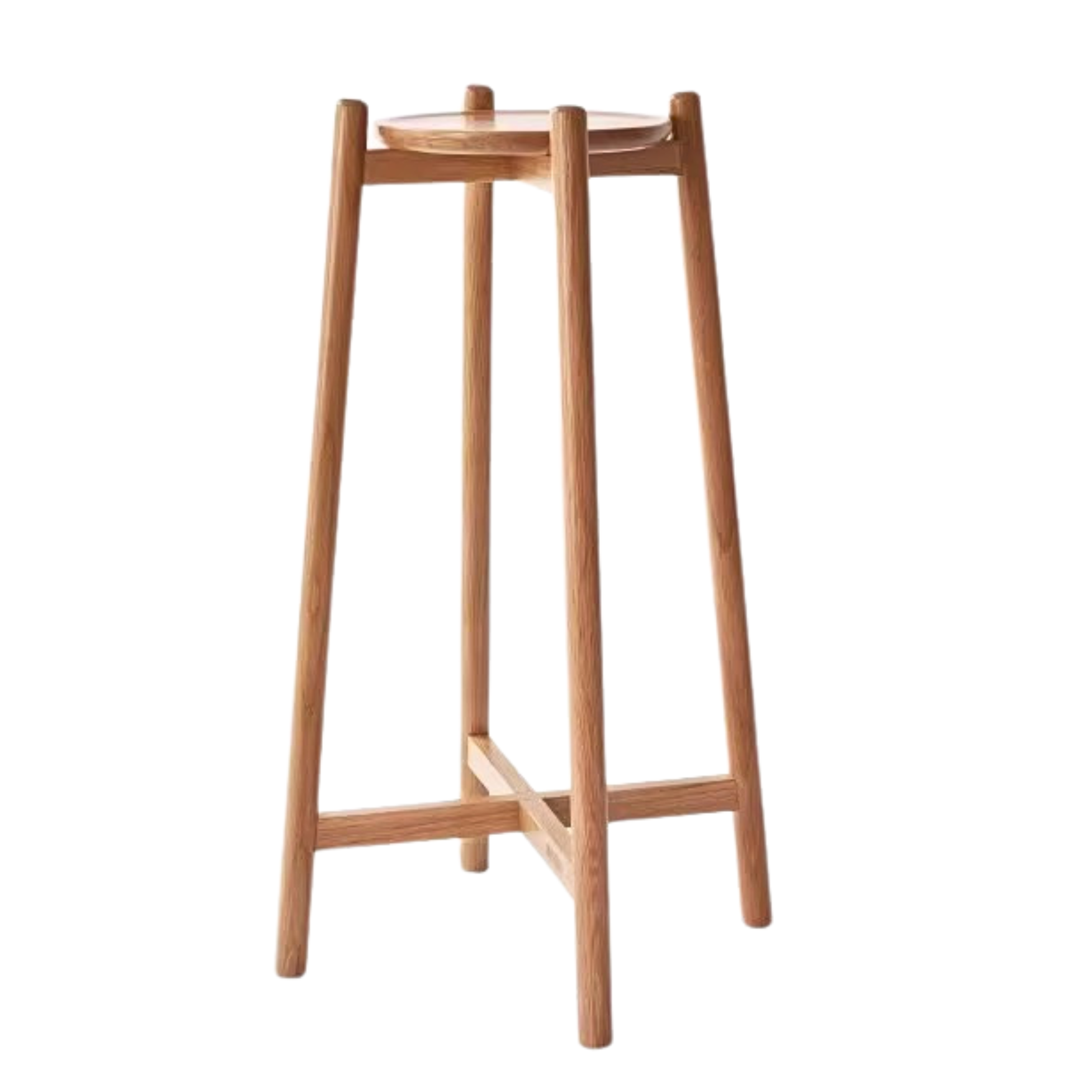 Oak Solid Wood Flower Rack Storage Rack