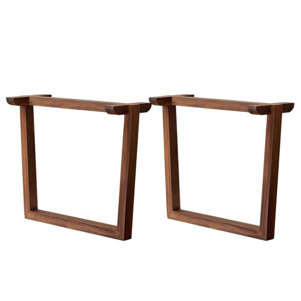 Black Walnut, South American Walnut, Ash Solid Wood, Metal, Acrylic Table Legs