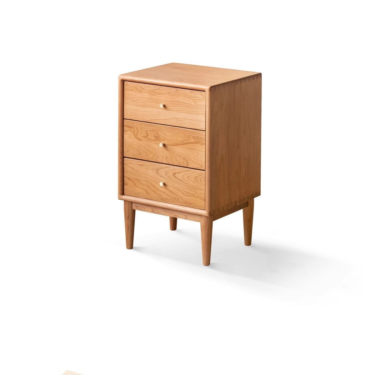 South American Walnut, Black Walnut, Cherry, Ash Solid Wood Nightstand.