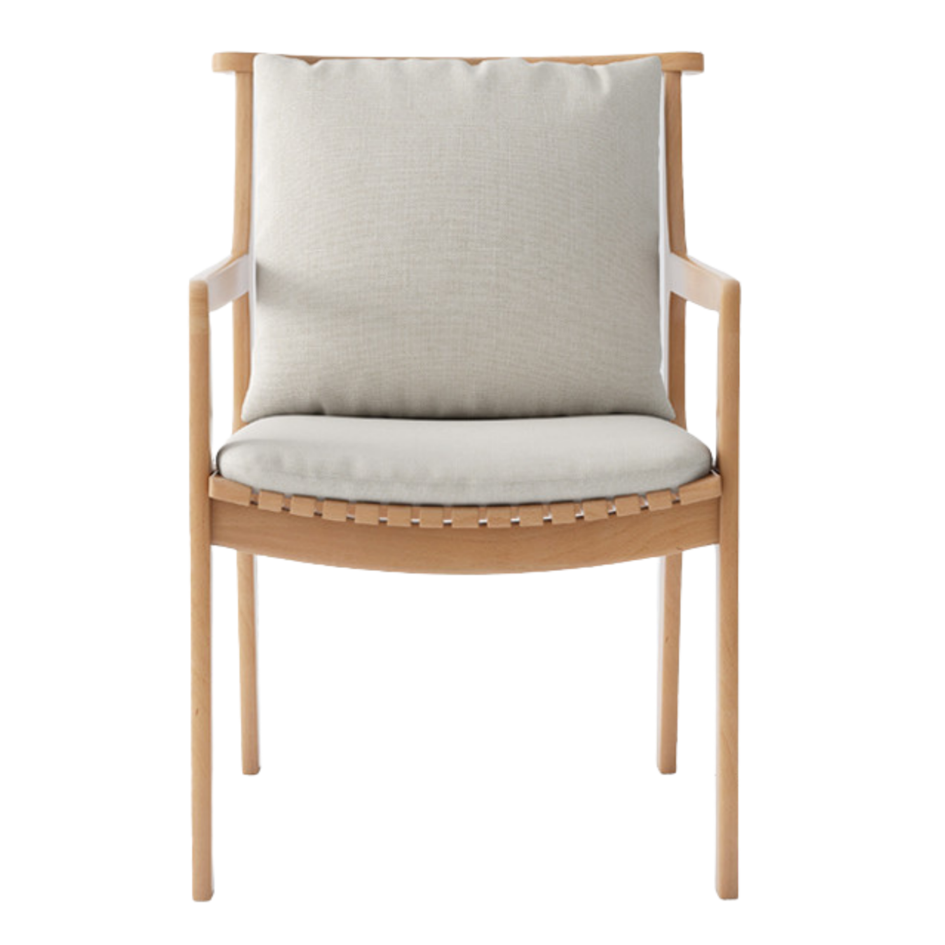 Cherry, Ash, Oak, Beech Solid Wood Book Chair Comfortable Soft Back Chair