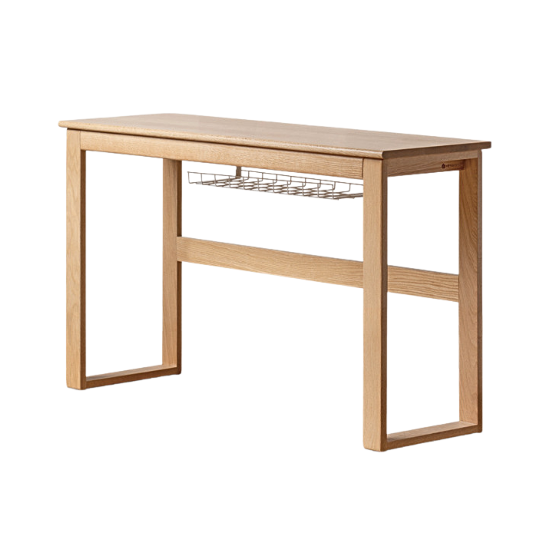 Oak, Poplar, Beech Solid Wood Long Narrow Desk