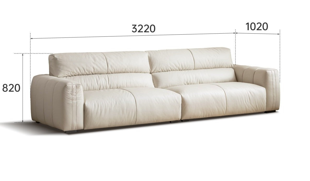 Technology cloth sofa cream style"