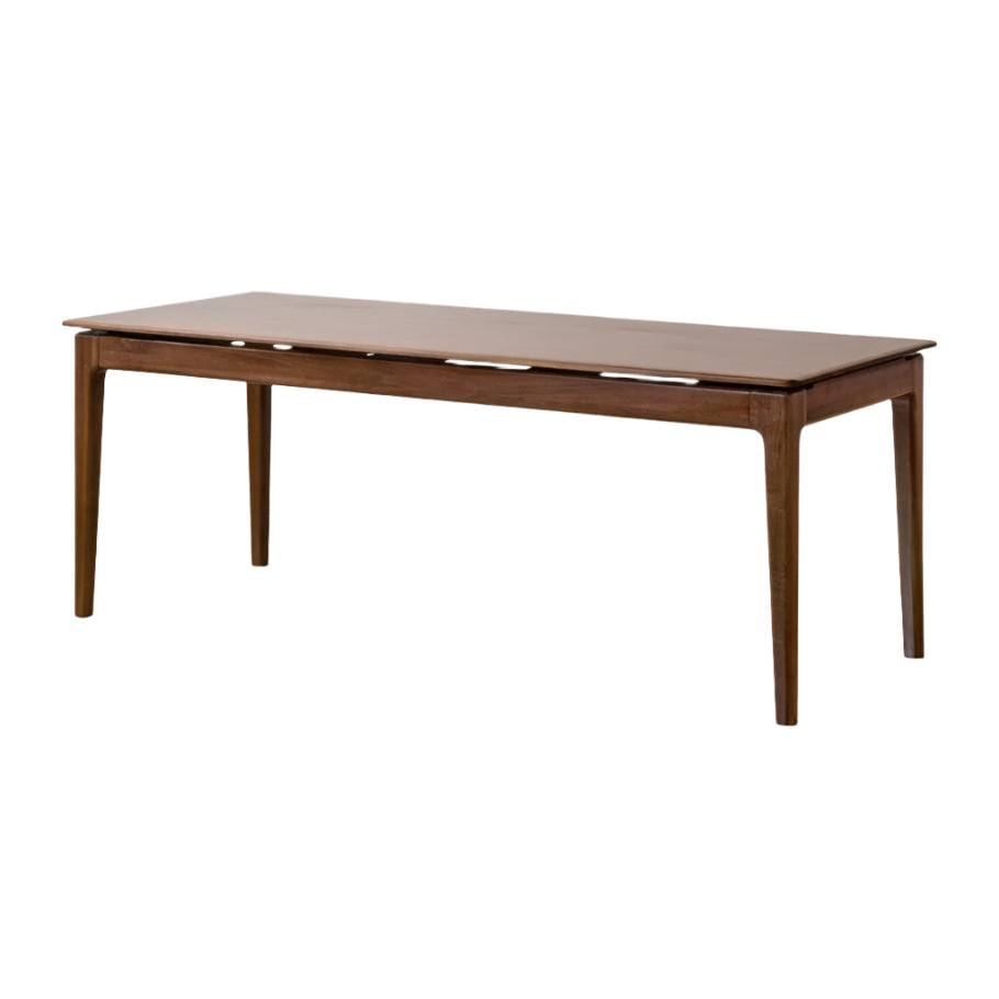 Black Walnut Solid Wood Rectangular Dining Table