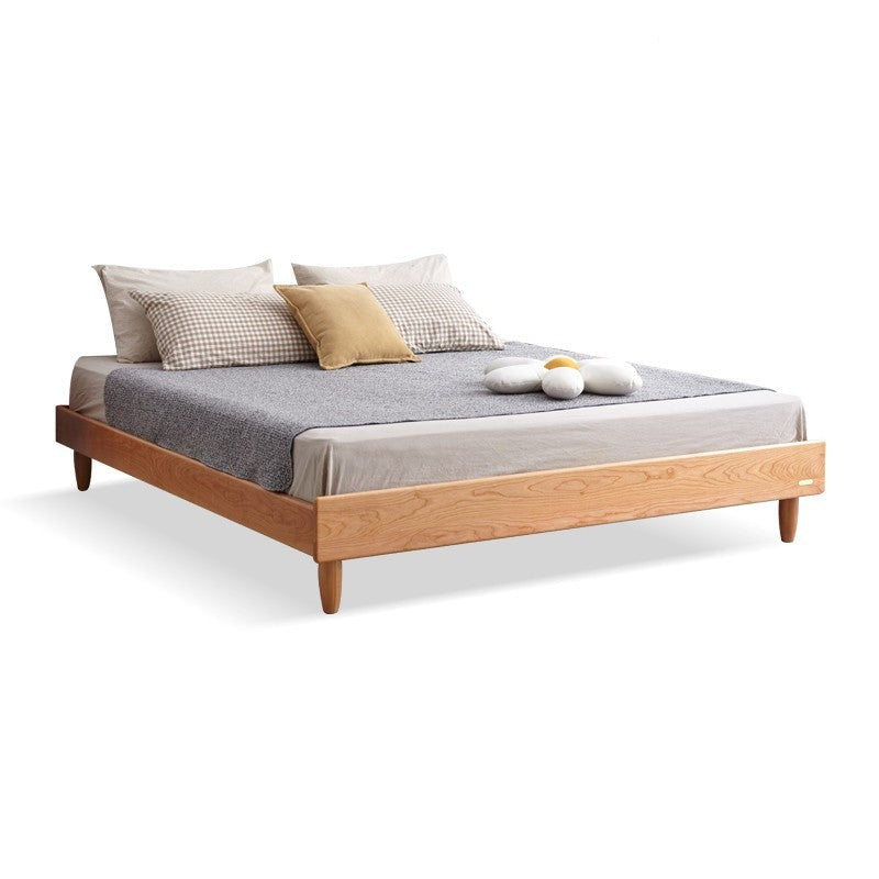 Cherry Wood Bed Modern