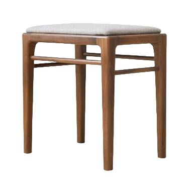 Ash Solid Wood Nordic Soft Makeup Stool