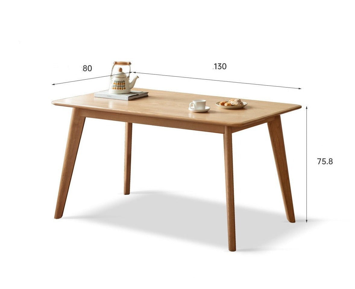 Oak, Ash Solid wood dining table "