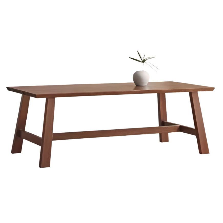 Ash Solid Wood Long Dining Table