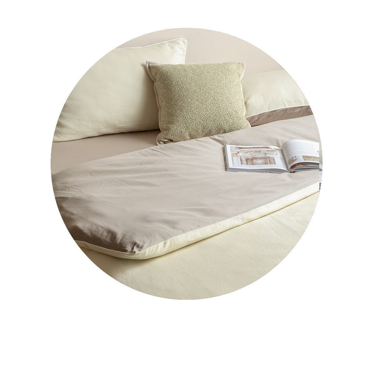 нет Pure Cotton Four Piece Set, Bed Sheet and Quilt Cover, High Quality Bedding Supplies