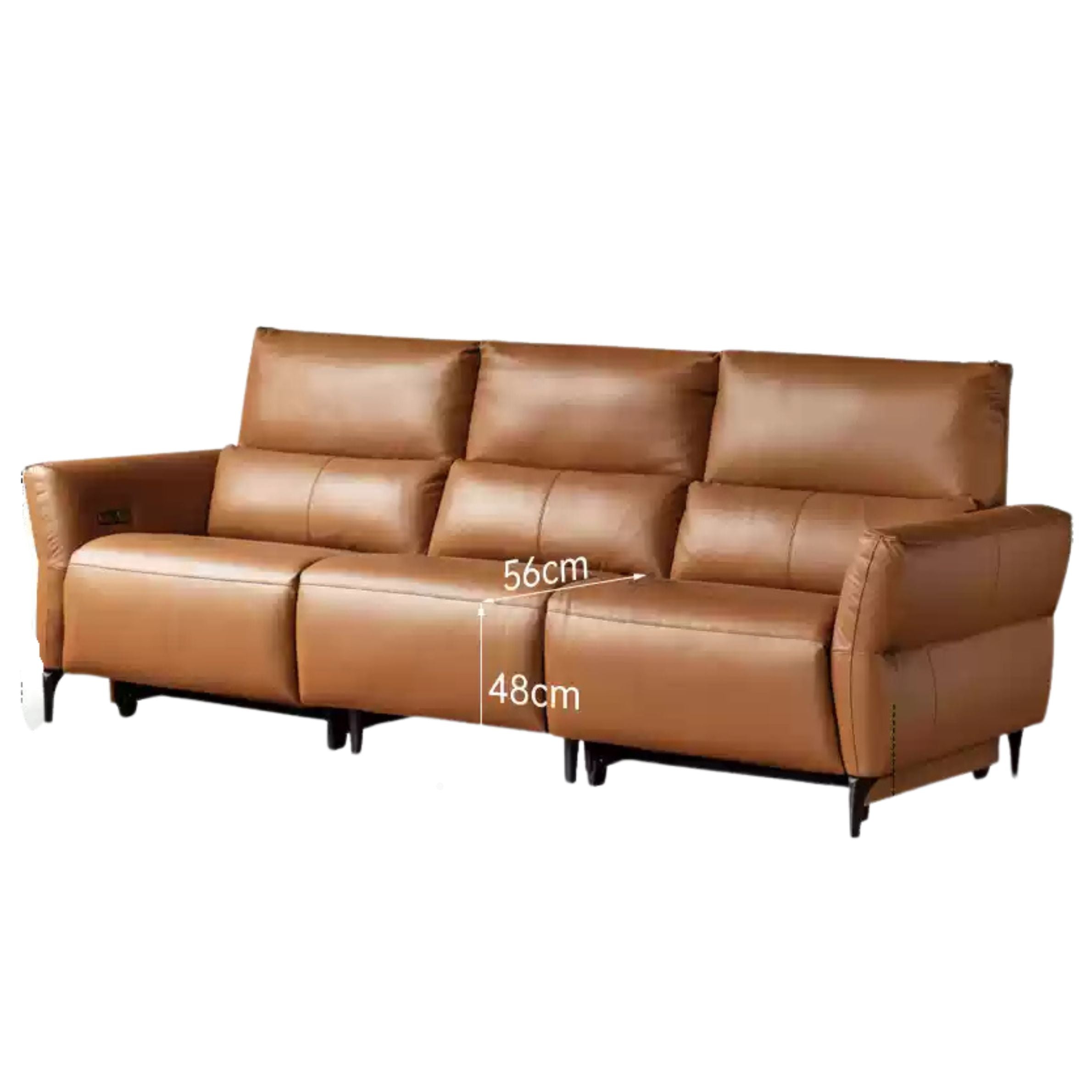 Genuine Leather Electric high back Sofa