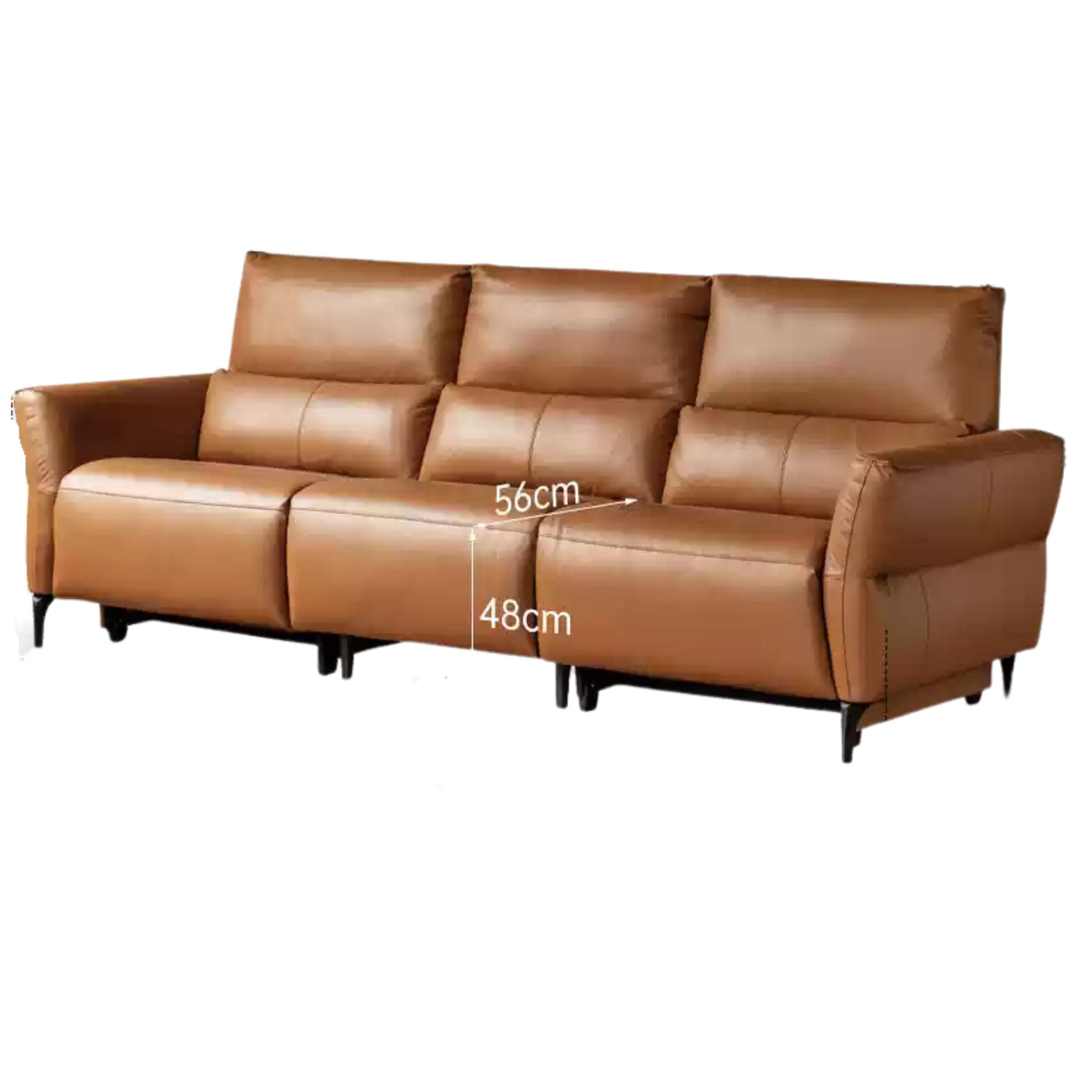 Genuine Leather Electric high back Sofa