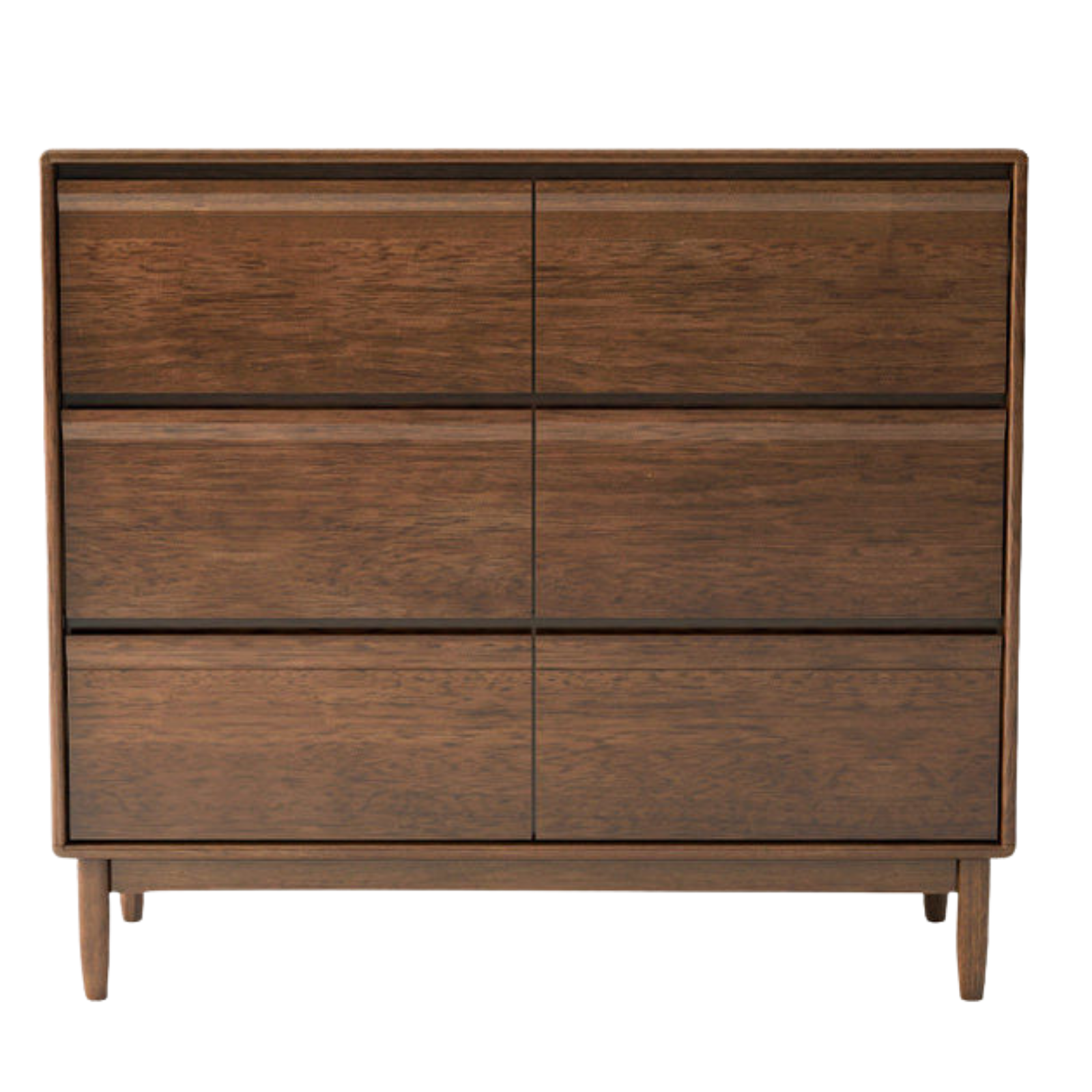 Black Walnut, Sandalwood Solid Wood Dresser