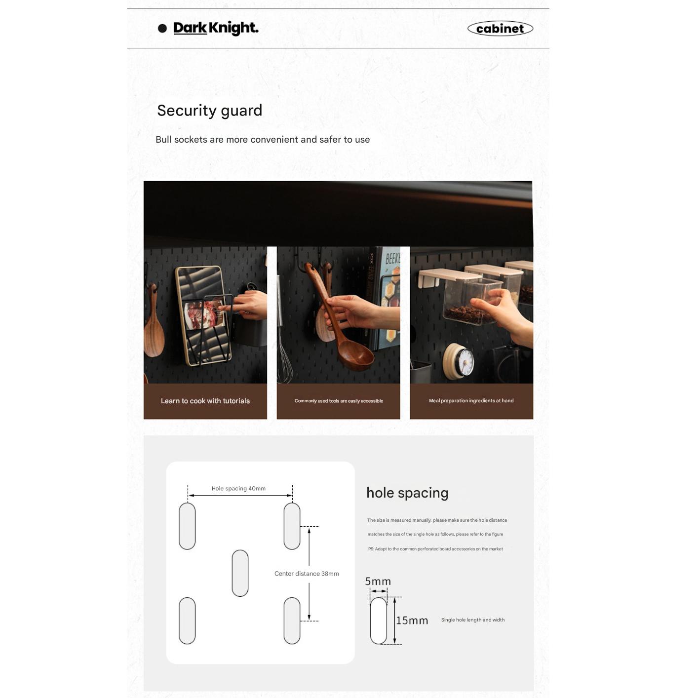 Solid Rubberwood Restaurant Modern Sideboard