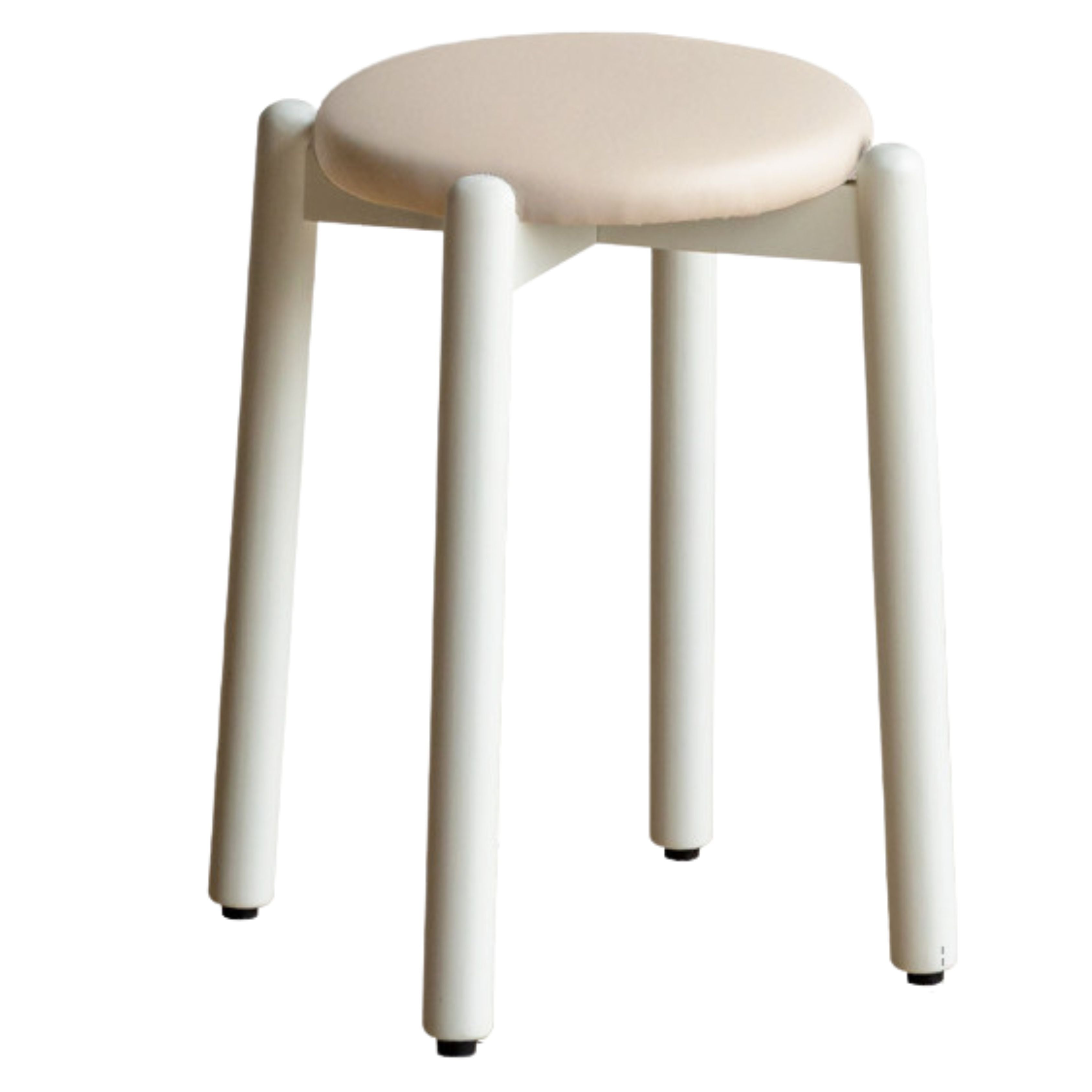 Black Walnut, Ash, Oak, Beech, Cherry Solid Wood, Solid RubberWood Stackable Small Stool