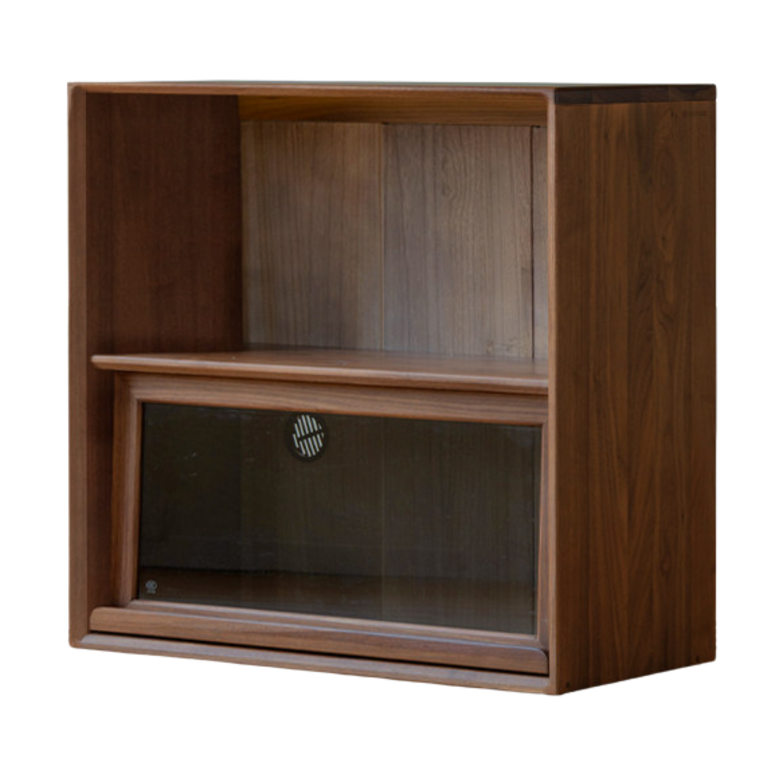 Sandalwood, Oak, Black Walnut, White Ash Solid Wood Light Luxury Style Module Bookcase