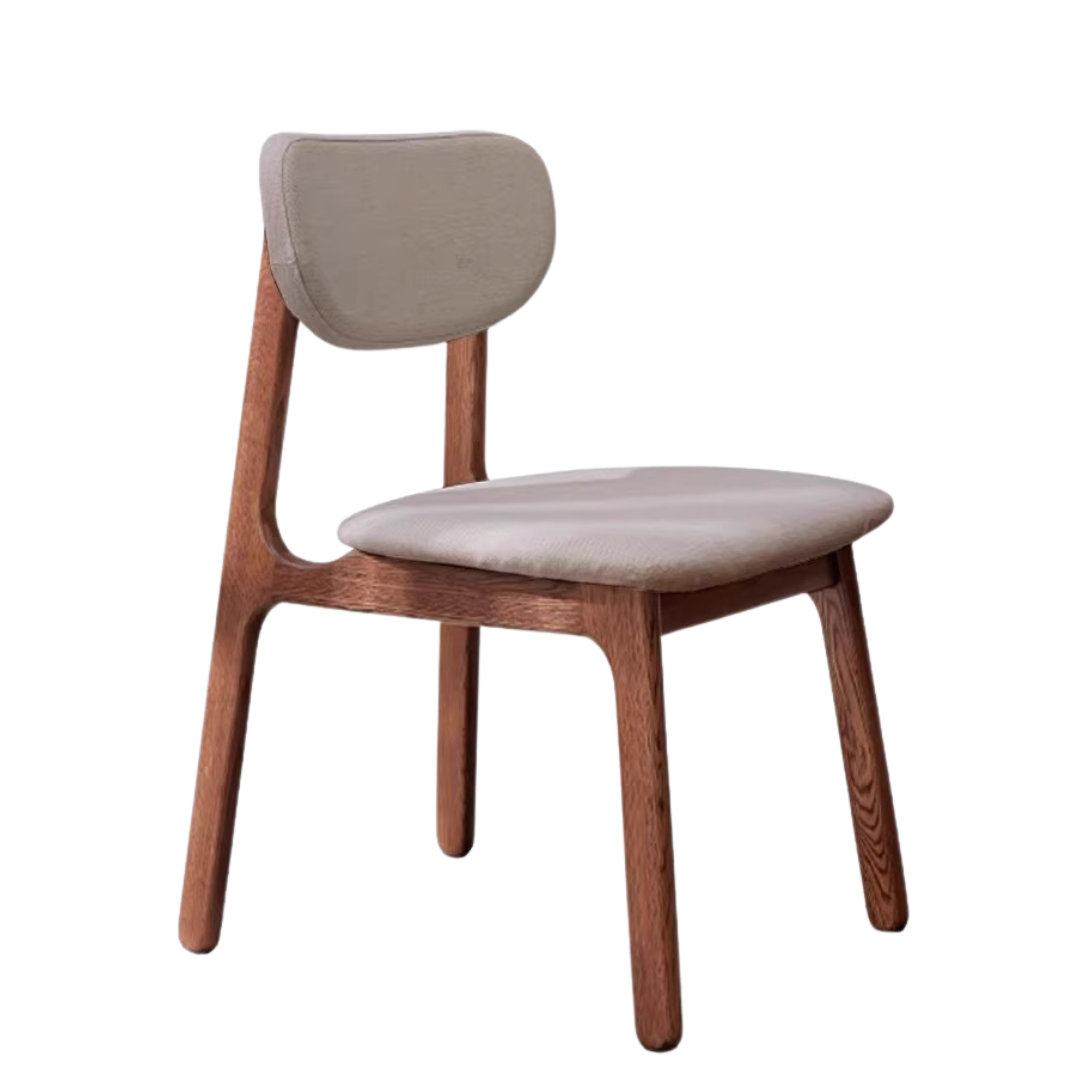 Black Walnut, Ash, Oak Solid Wood Dining Chair 4 Pcs Set