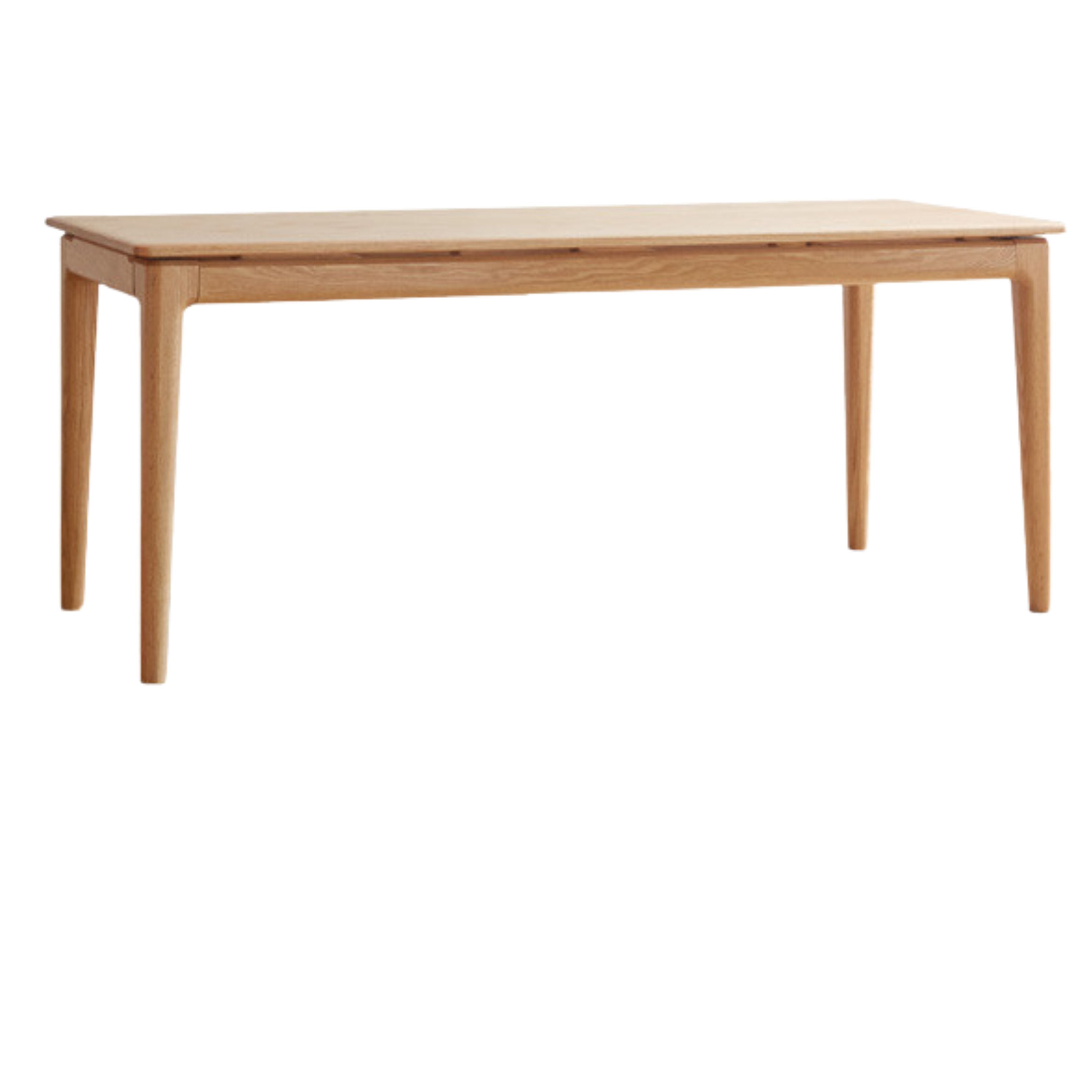 Oak, Ash Solid Wood Long Dinner Table