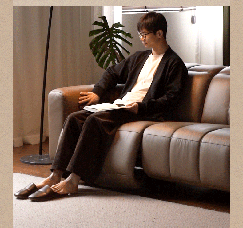 Electric Leather Zero Wall Function Sofa.
