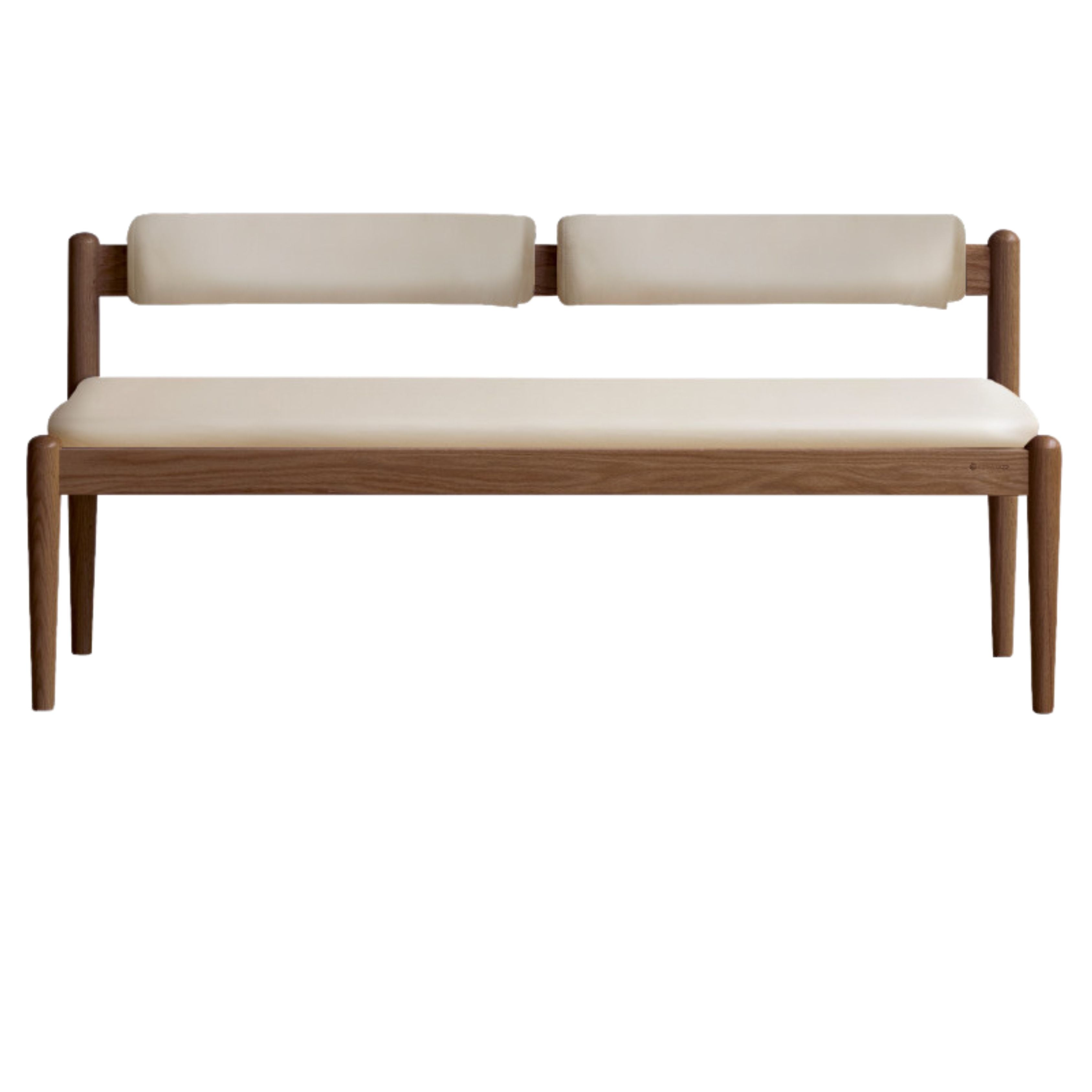 Black Walnut, Oak Solid Wood Long Bench