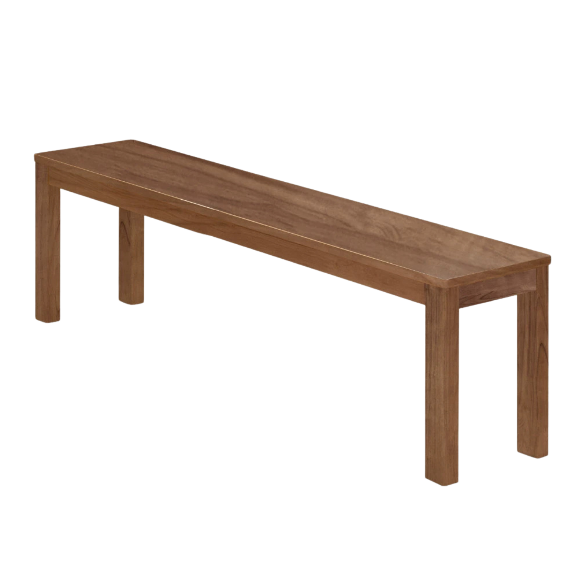 Ash, Oak, Beech, Solid Rubberwood Wide Seat Bench
