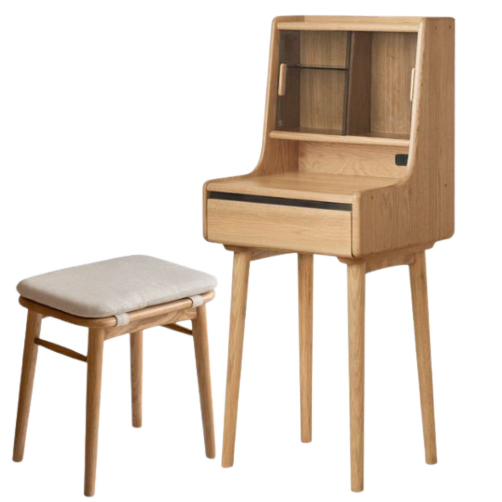 Ash Solid Wood Modern Dressing Table