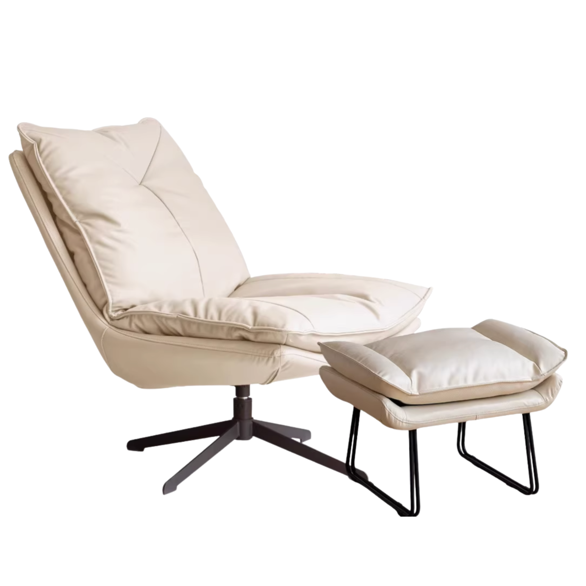 360° Organic Leather Recliner)