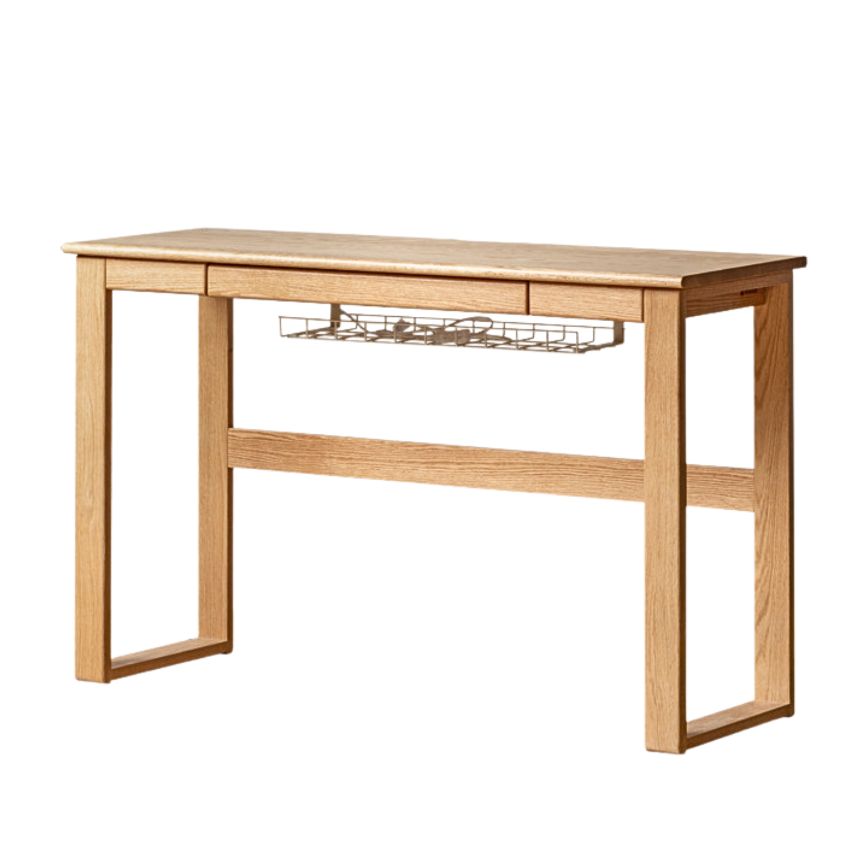 Oak, Poplar, Beech Solid Wood Long Narrow Desk