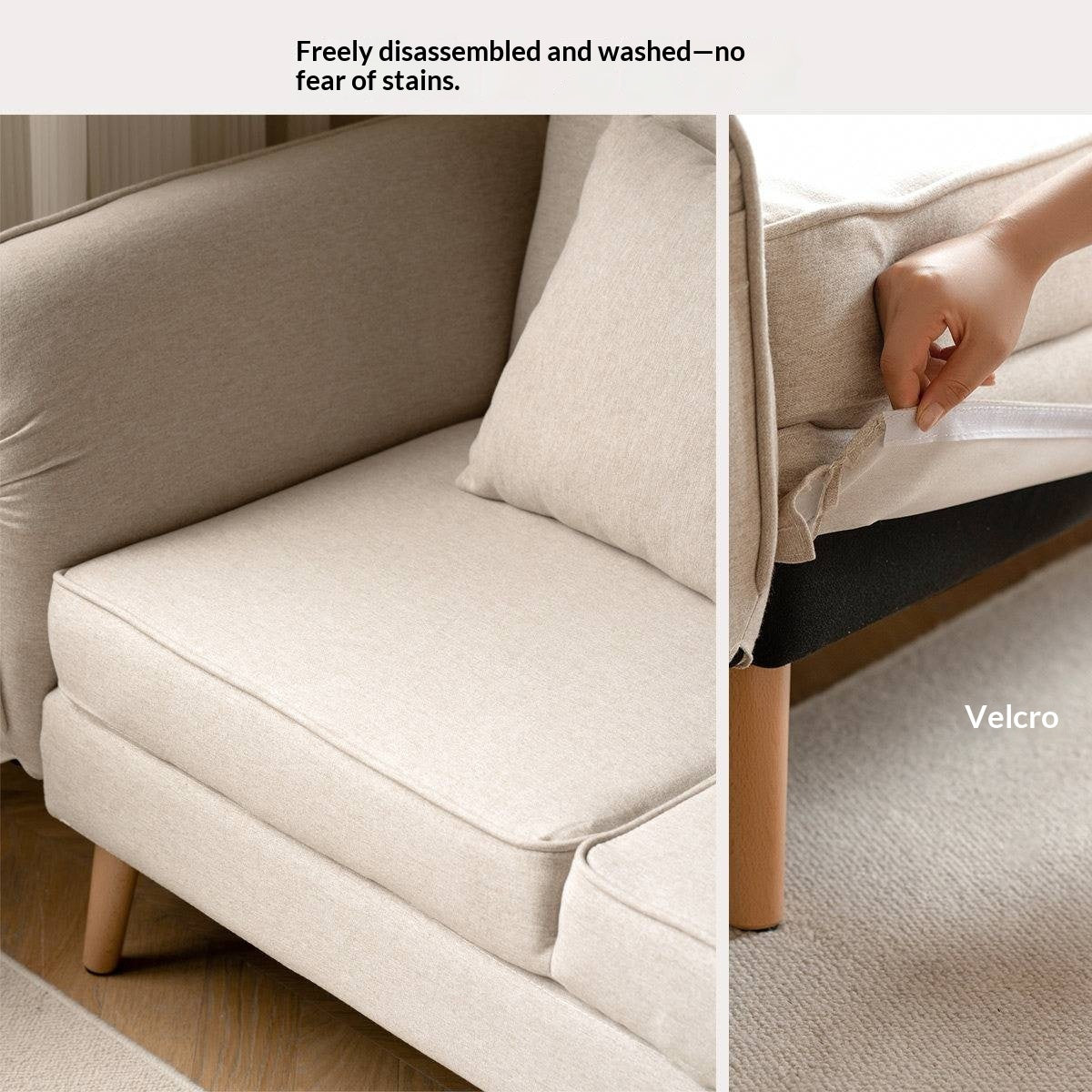 Fabric Multi-functional Sleeper Sofa