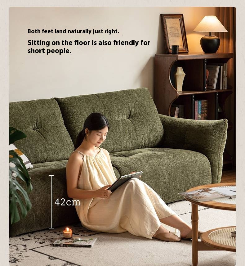 Modern Fabric Fully Removable Washable Pet-Friendly Floor Sofa