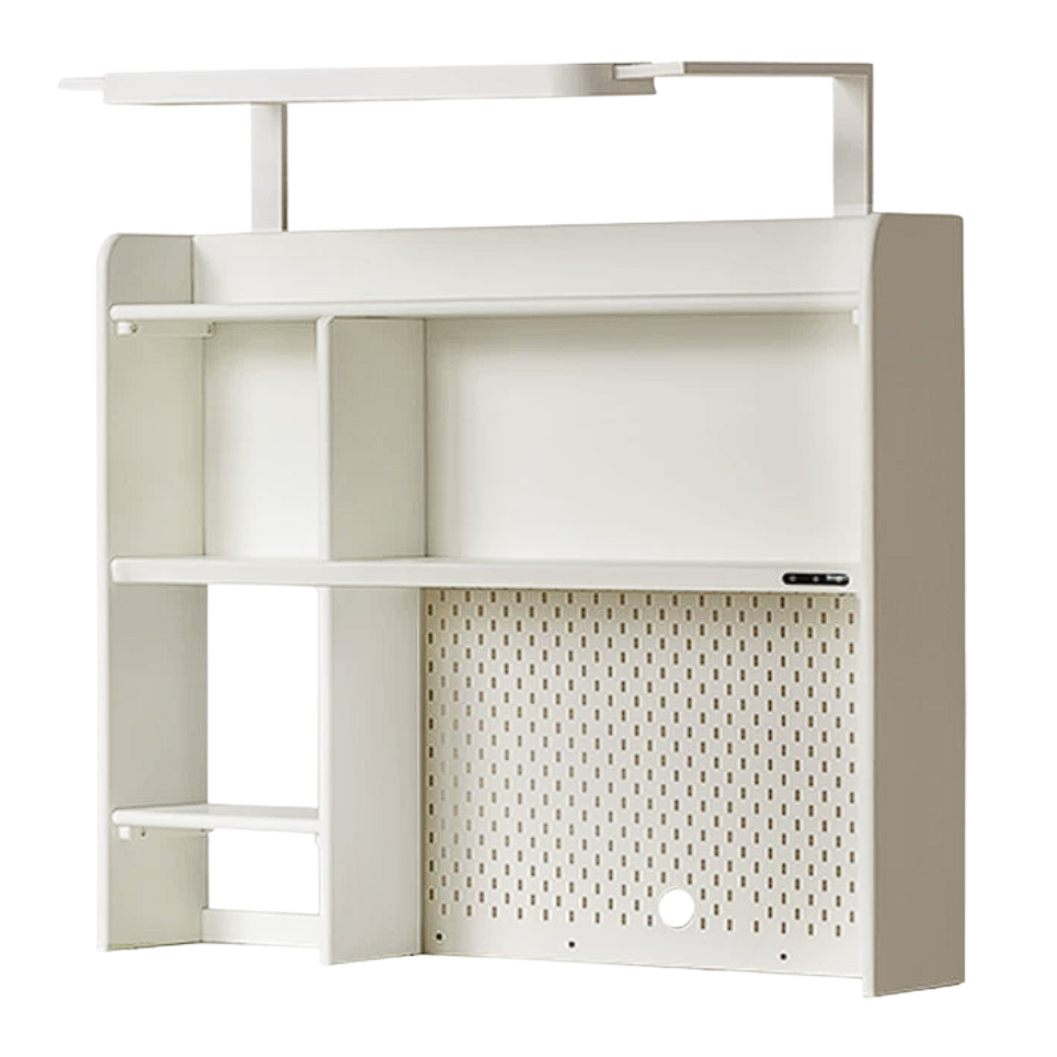 Beech, Oak, Rubberwood Solid Wood Study Desk with Shelf