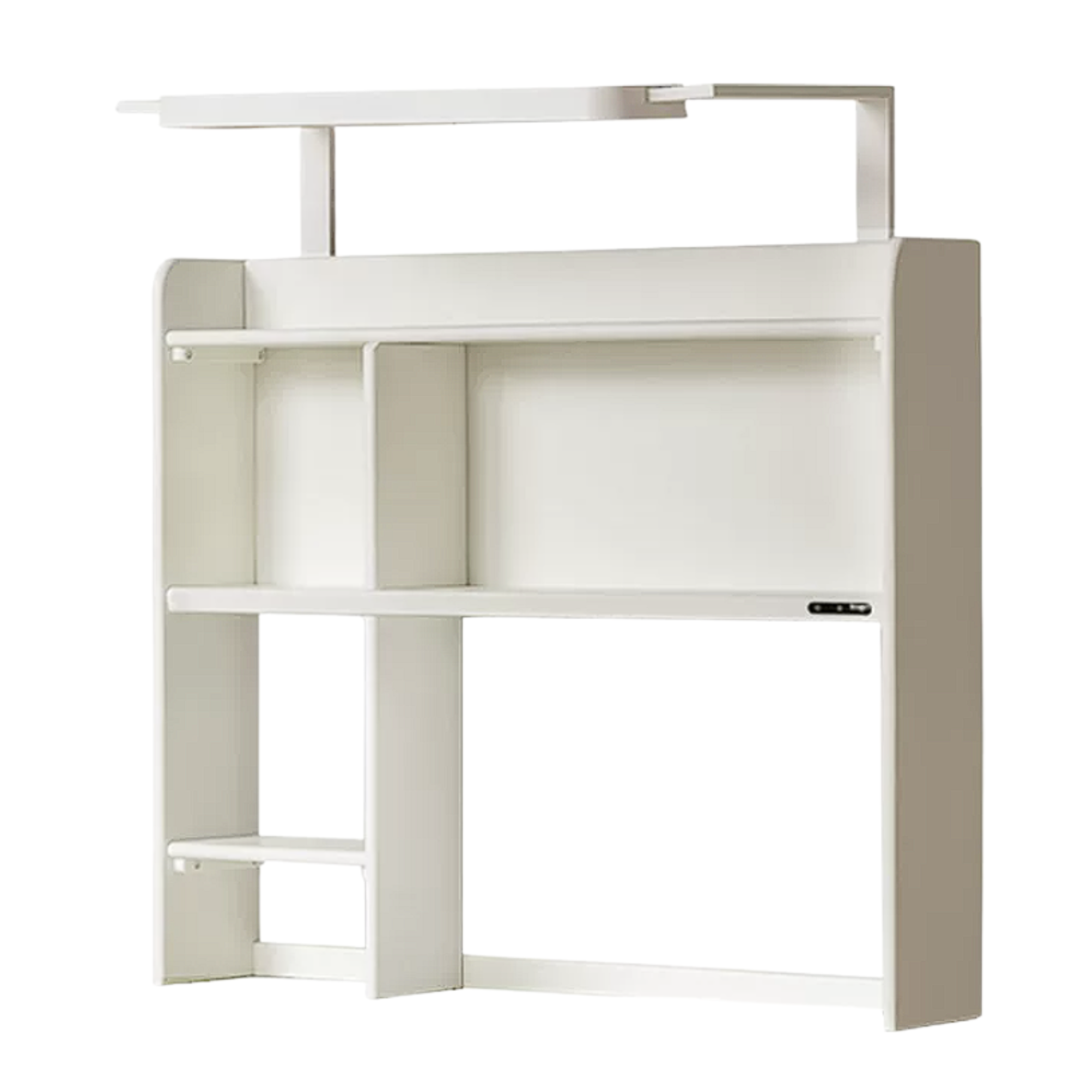Beech, Oak, Rubberwood Solid Wood Study Desk with Shelf