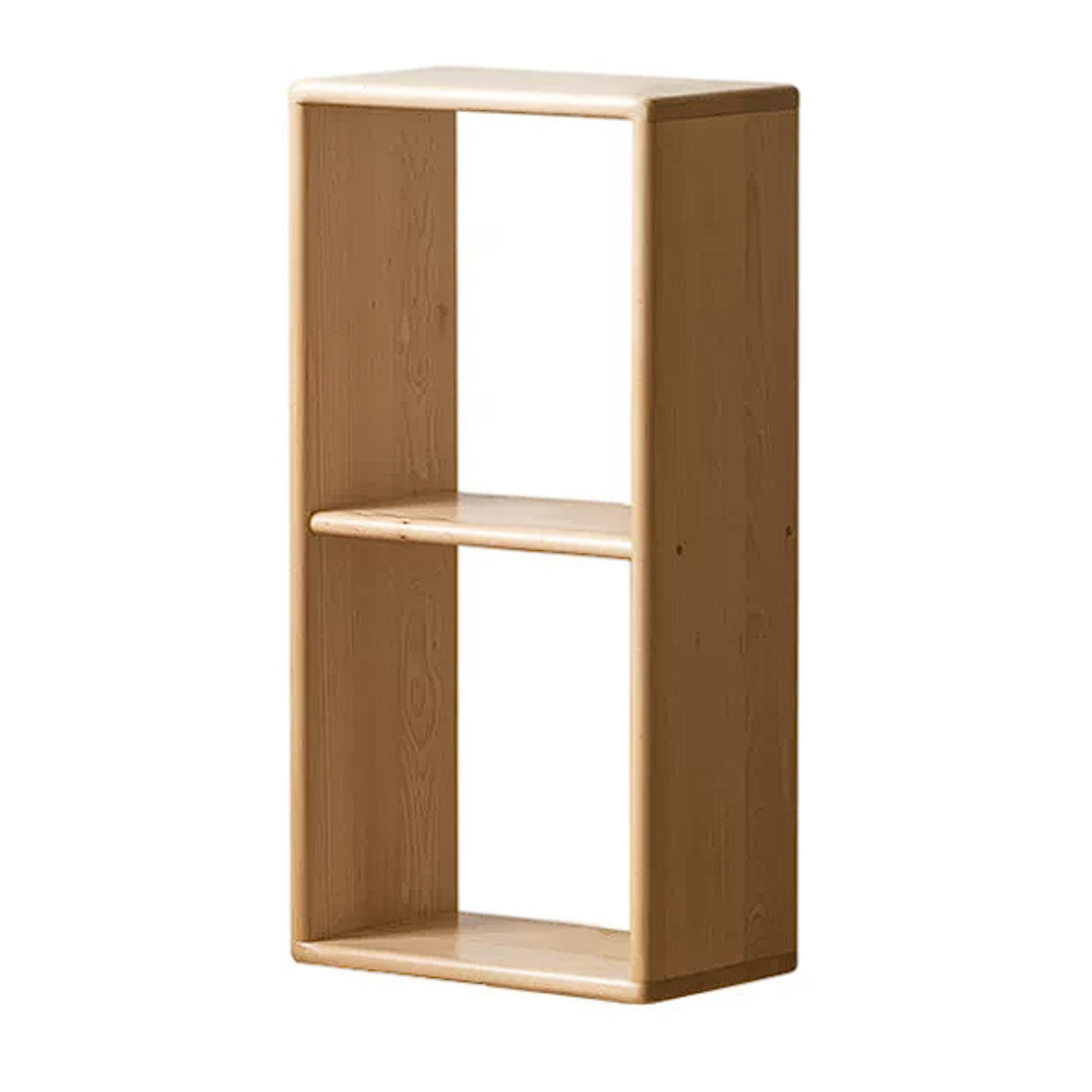 Beech, Rubberwood Solid Wood Multi-layer Kids Combination Bookcase
