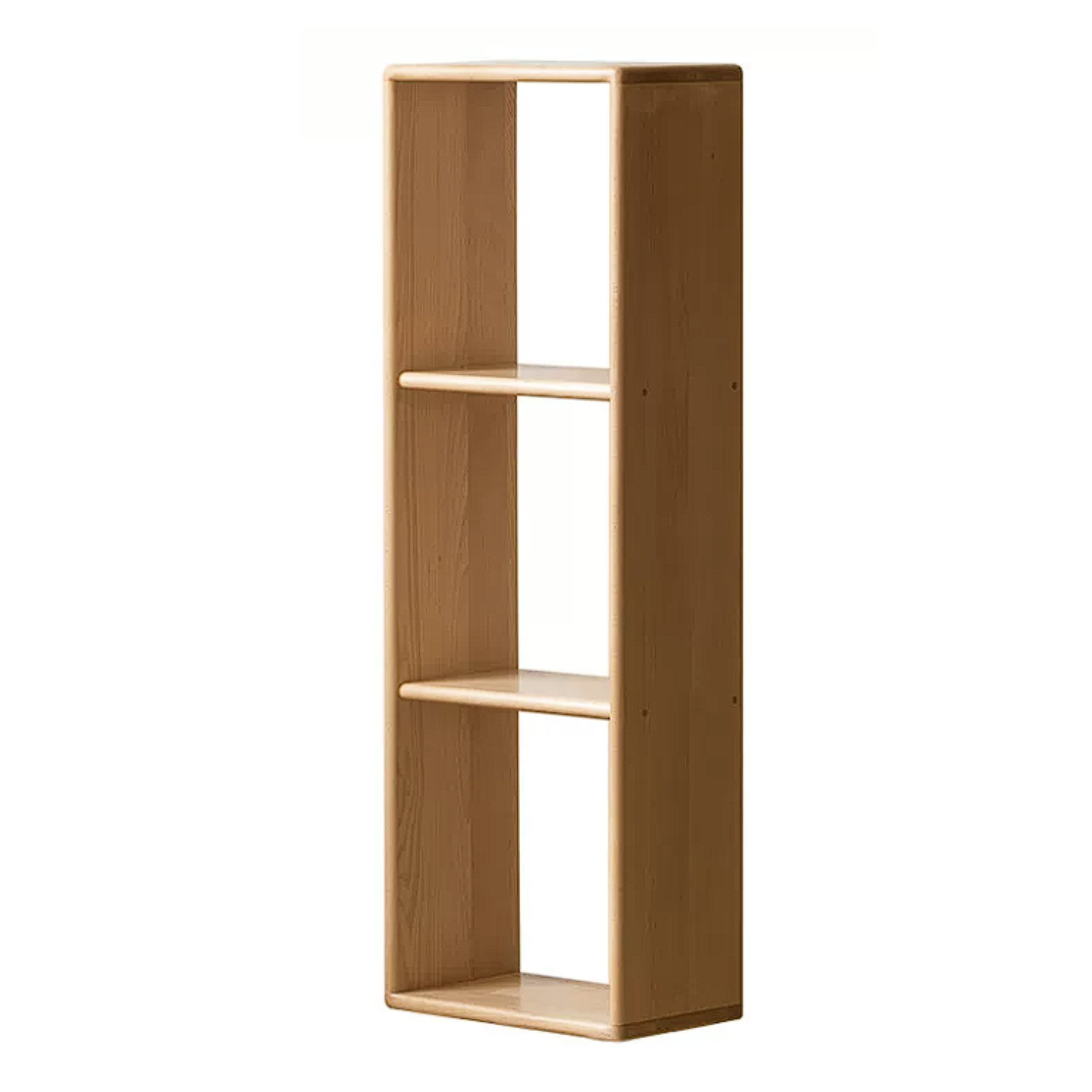 Beech, Rubberwood Solid Wood Multi-layer Kids Combination Bookcase